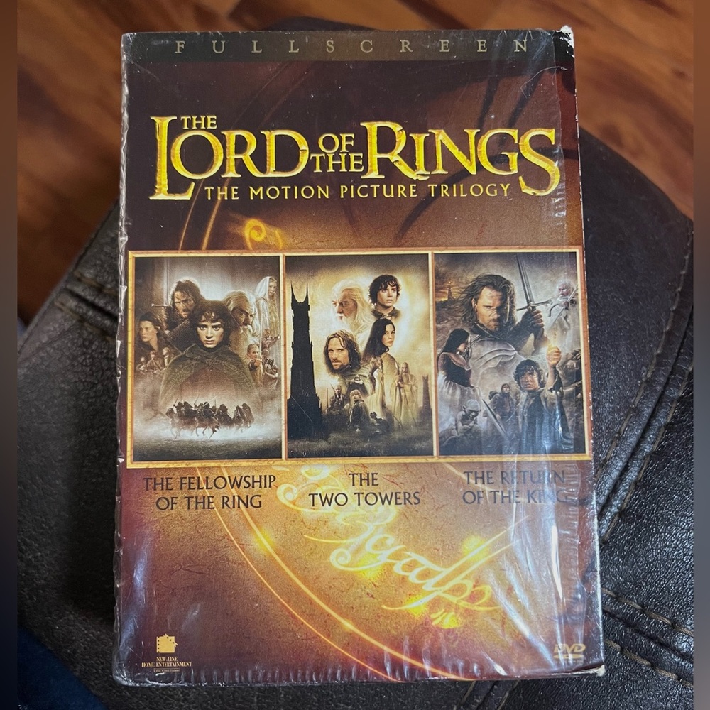 The Lord of the Rings DVDs